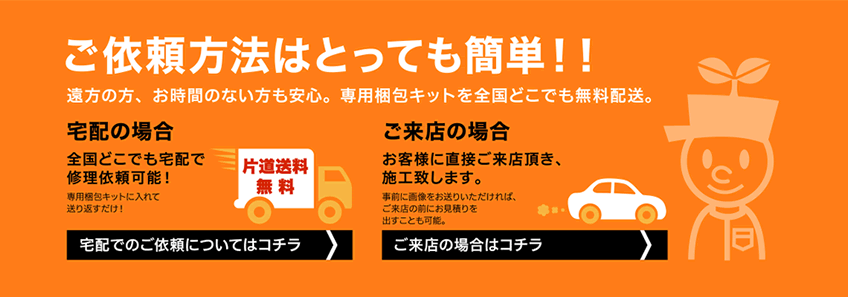 ご依頼方法はとっても簡単